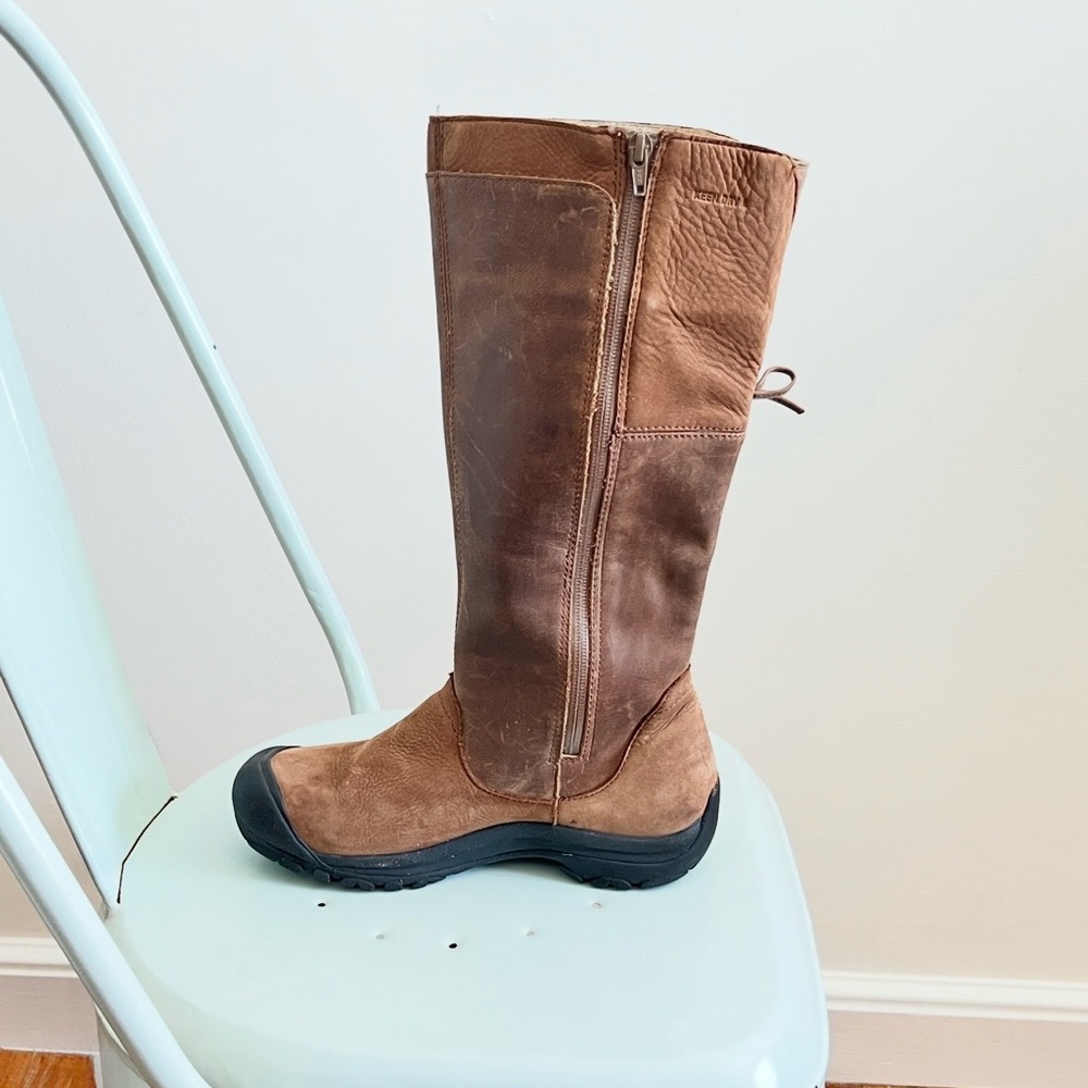 KEEN Shelby Leather Boots W9 - Picture 8 of 10